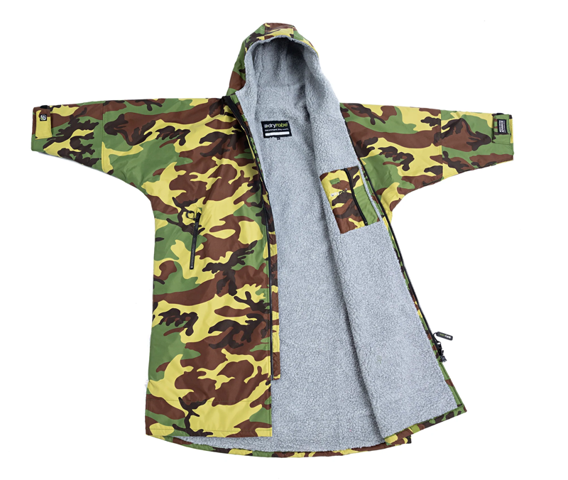 DryRobe Advance Long Sleeve - Camo Grey-1