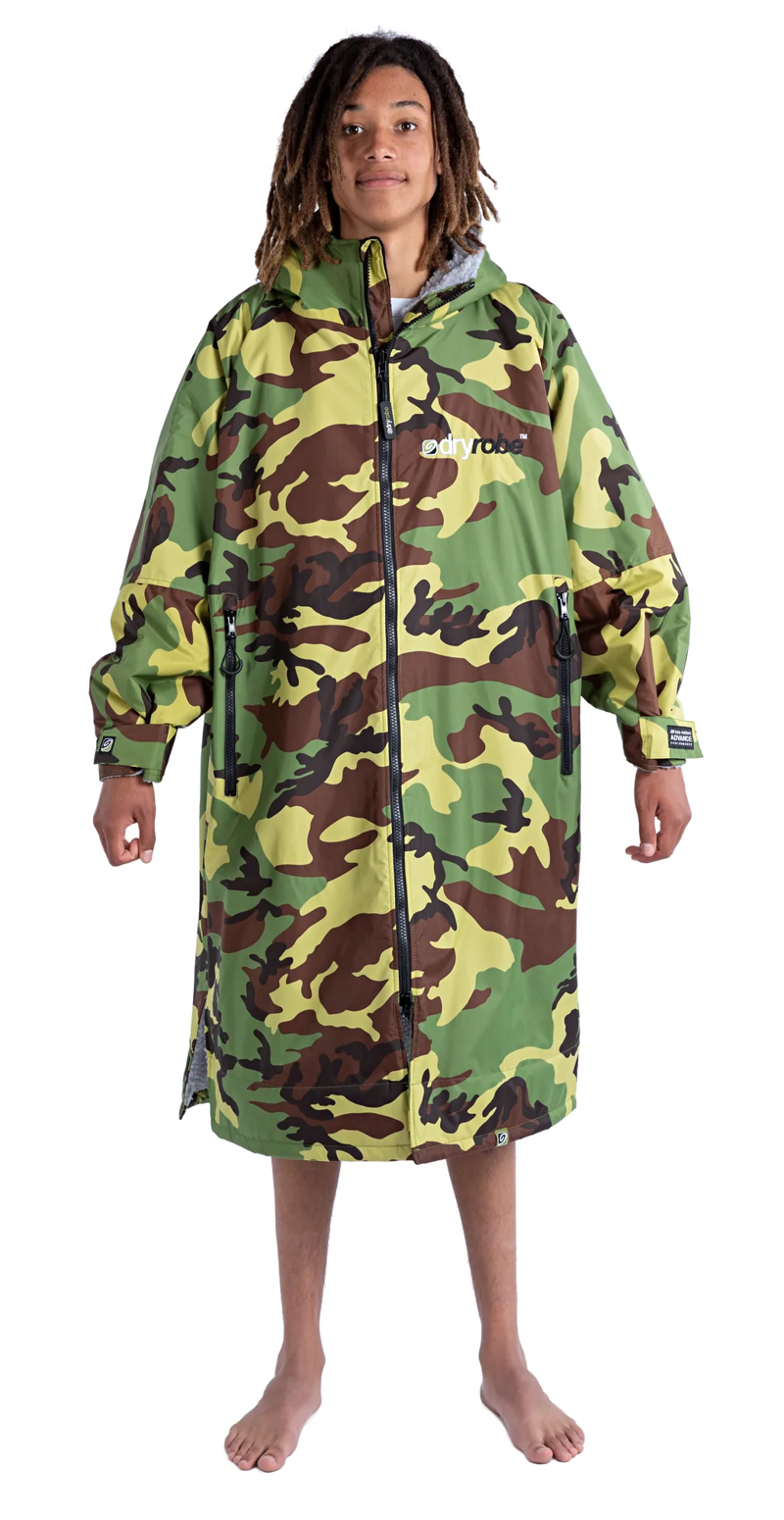 DryRobe Advance Long Sleeve - Camo Grey-4