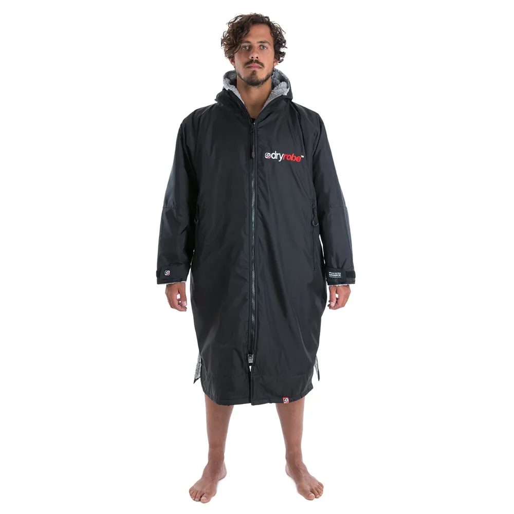 DryRobe Advance Long Sleeve - Black Grey