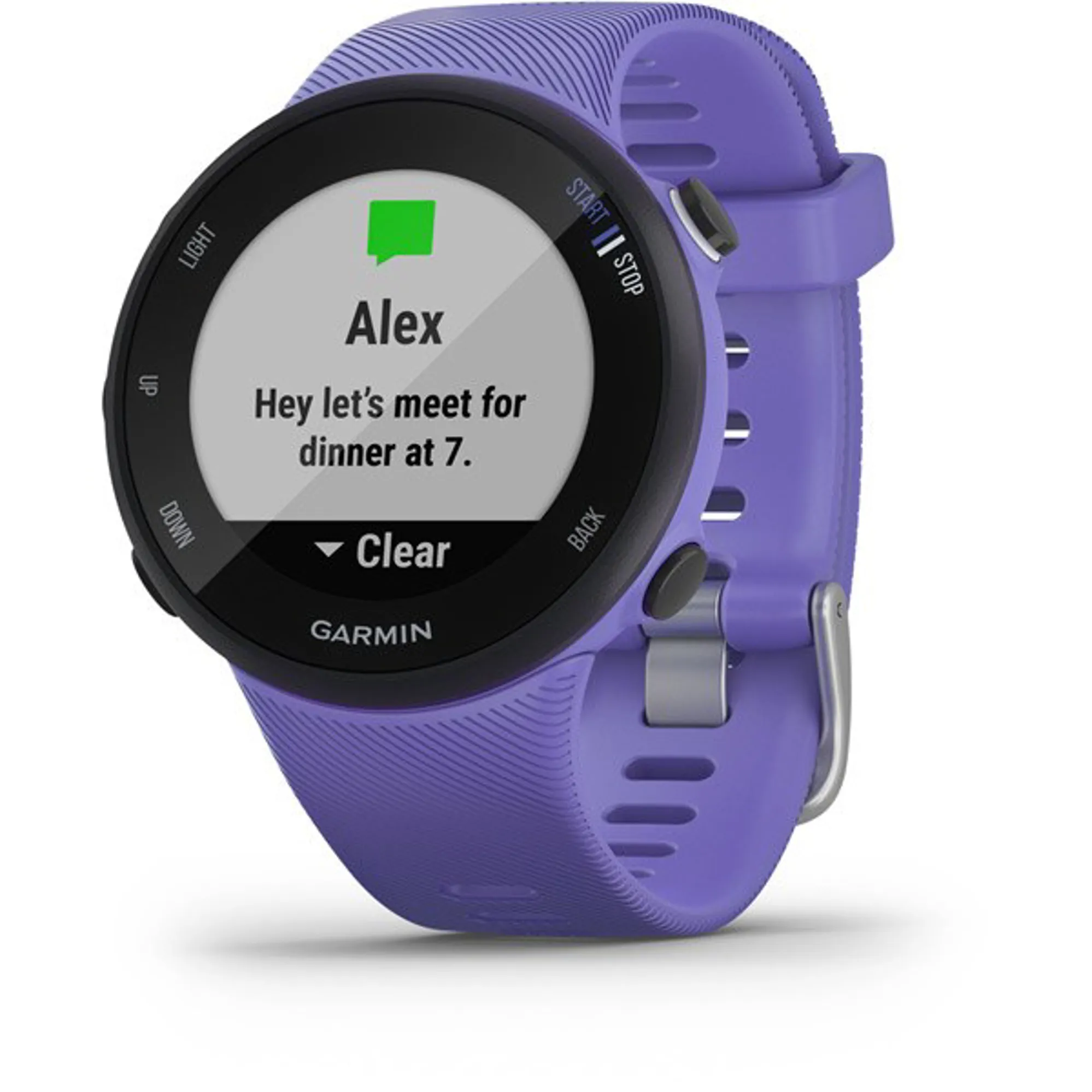 Garmin Forerunner 45 GPS Watch Iris Purple Run and Ride