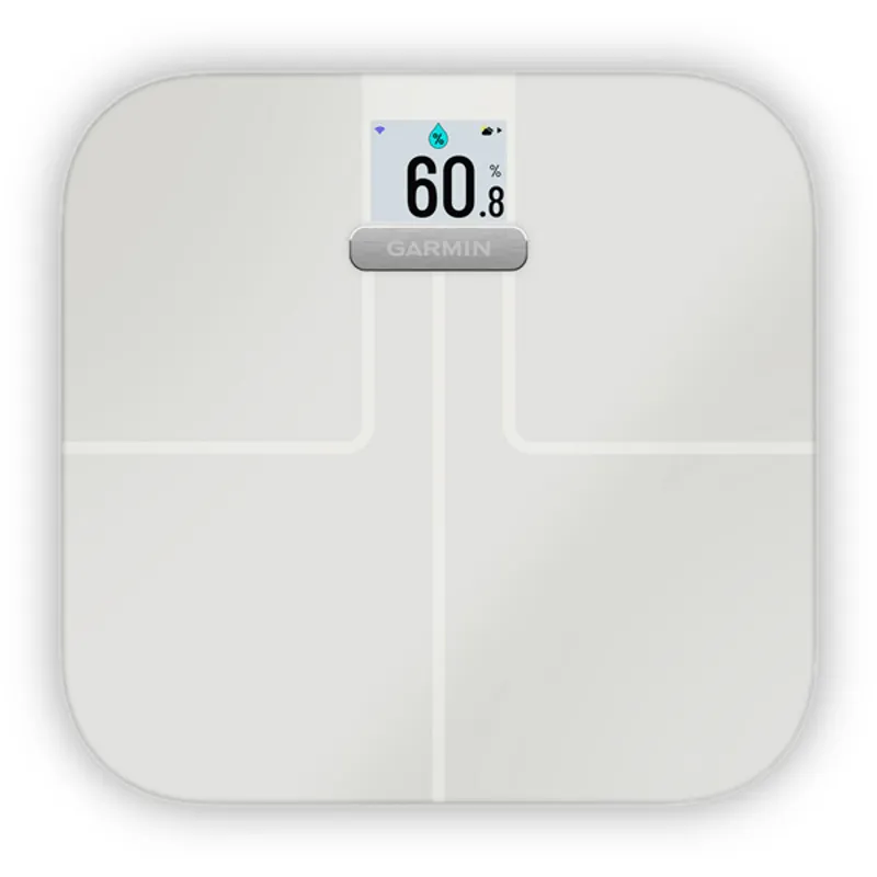 Garmin Index S2 Wifi Biometric Body Weight Smart Scales - White