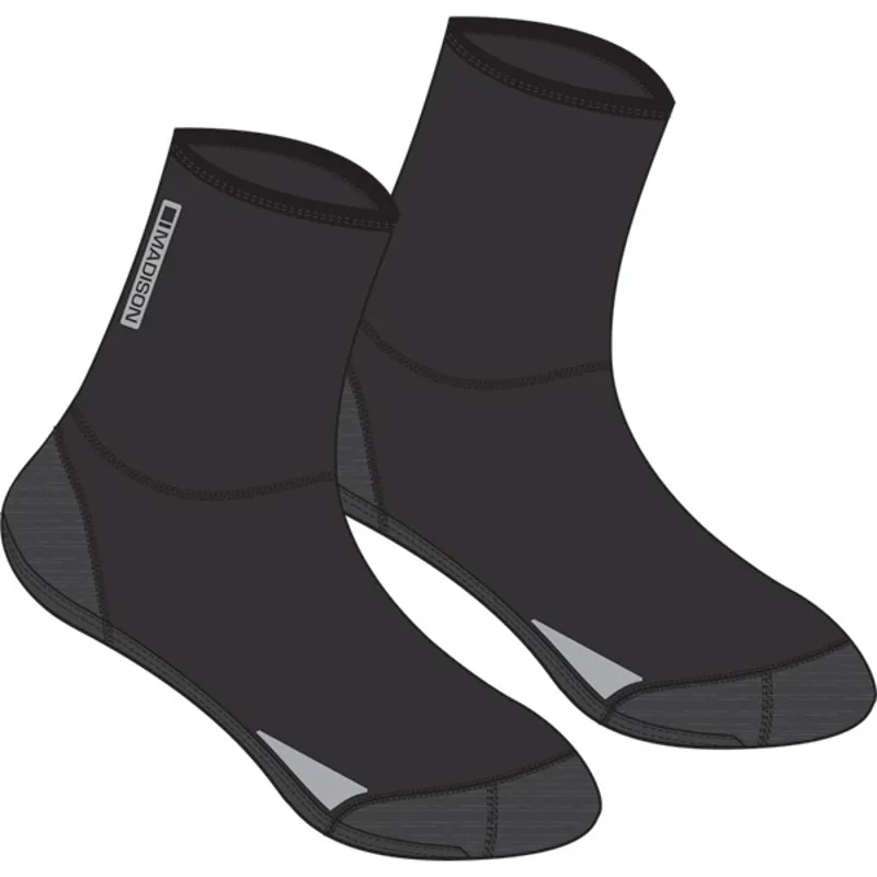 Madison Element Neoprene Open Sole Overshoes - Black