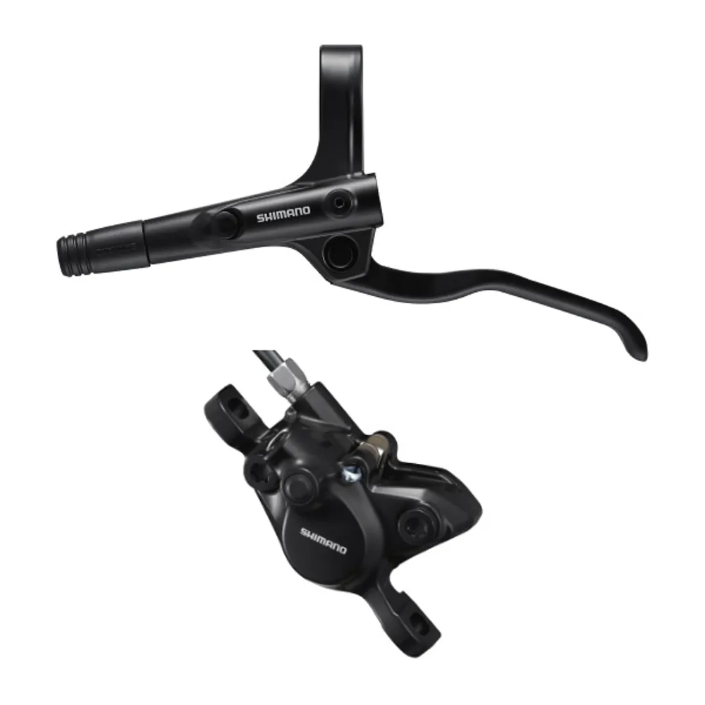 Shimano BL-MT200 Brake Lever and Post Mount Calliper - Rear