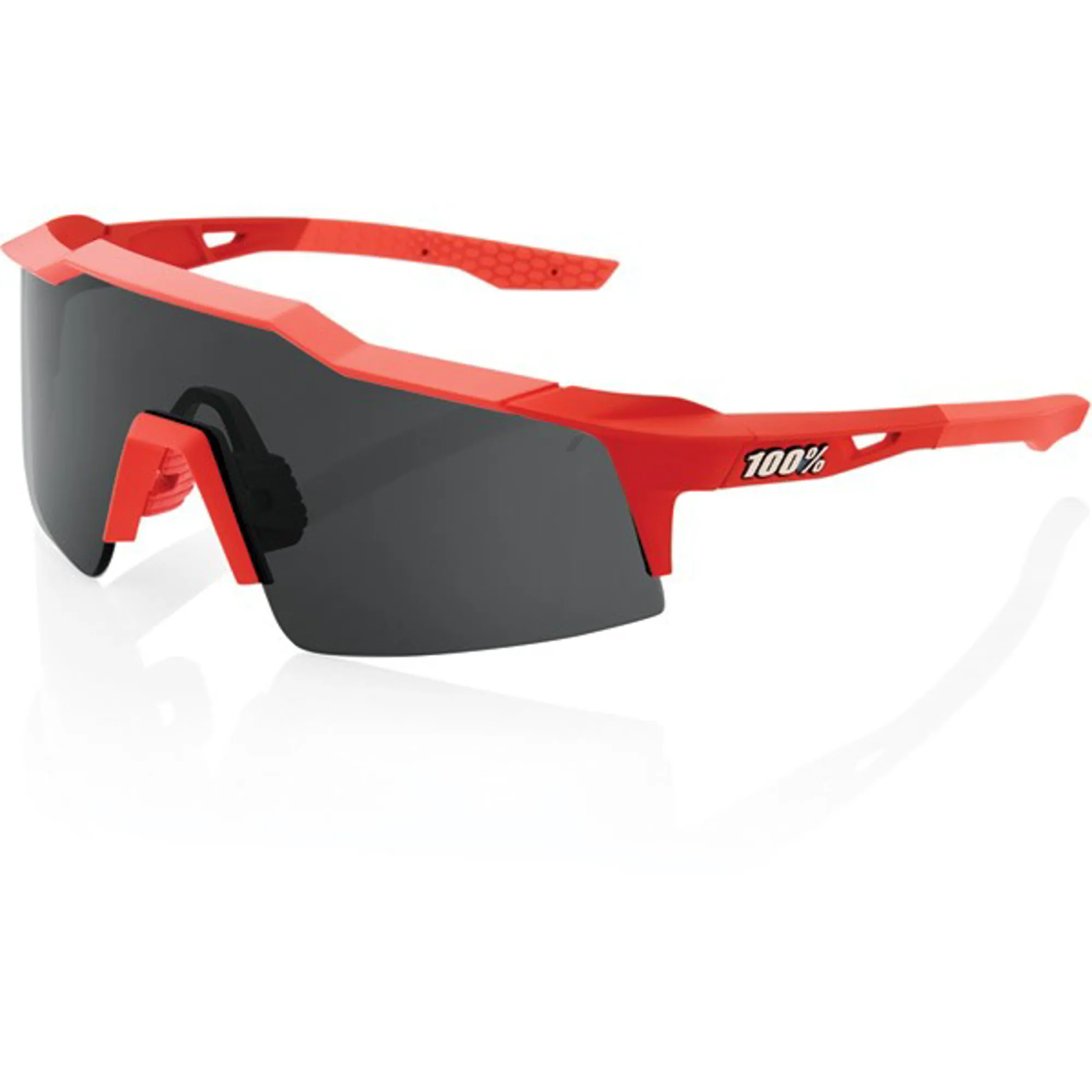 100& Speedcraft SL Sunglasses Soft Tact Coral Run Ride