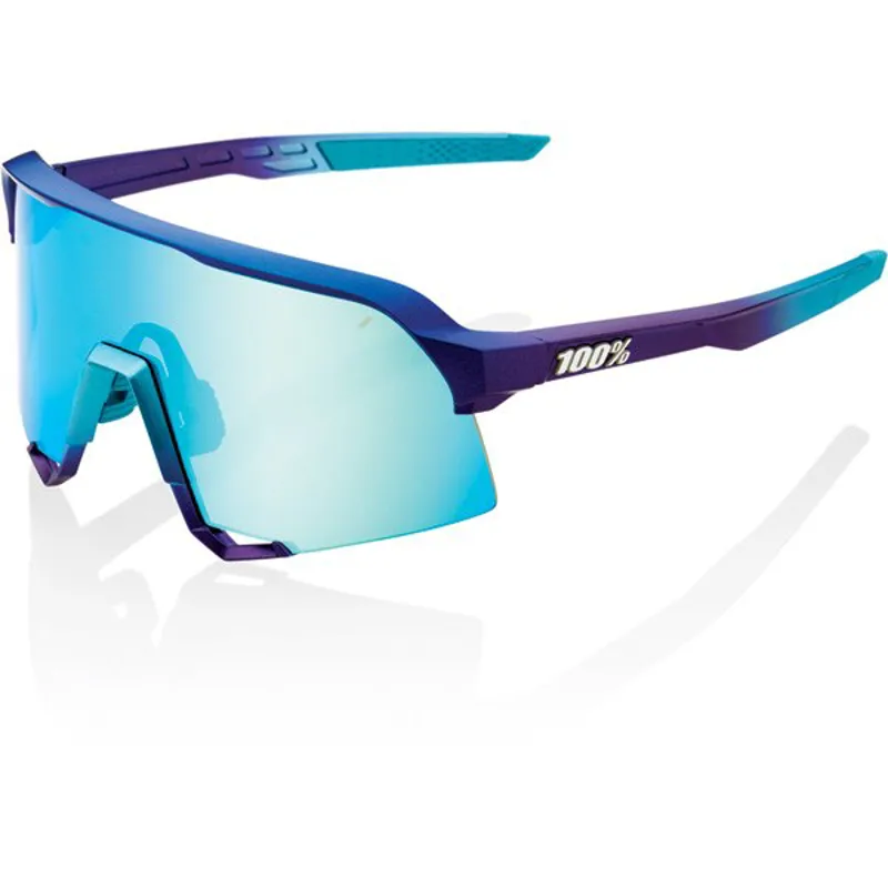 100 Percent S3 Sunglasses - Matt Metallic Into The Fade - Blue Topaz