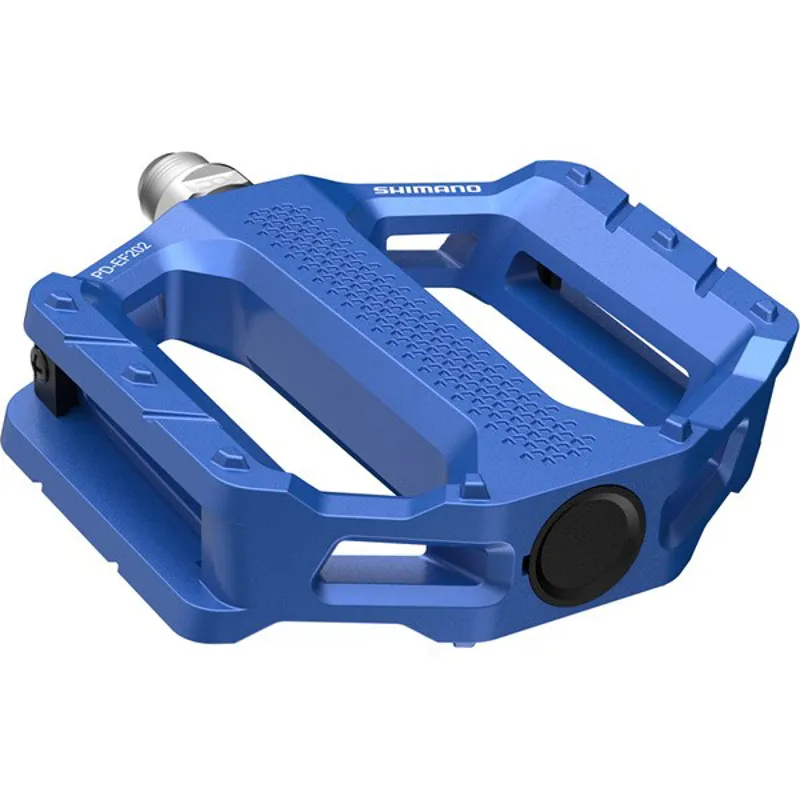 Shimano PD-EF202 Flat Pedals - Blue