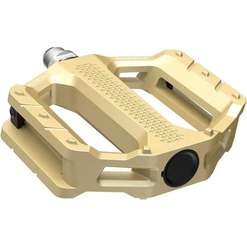 Shimano PD-EF202 Flat Pedals - Gold