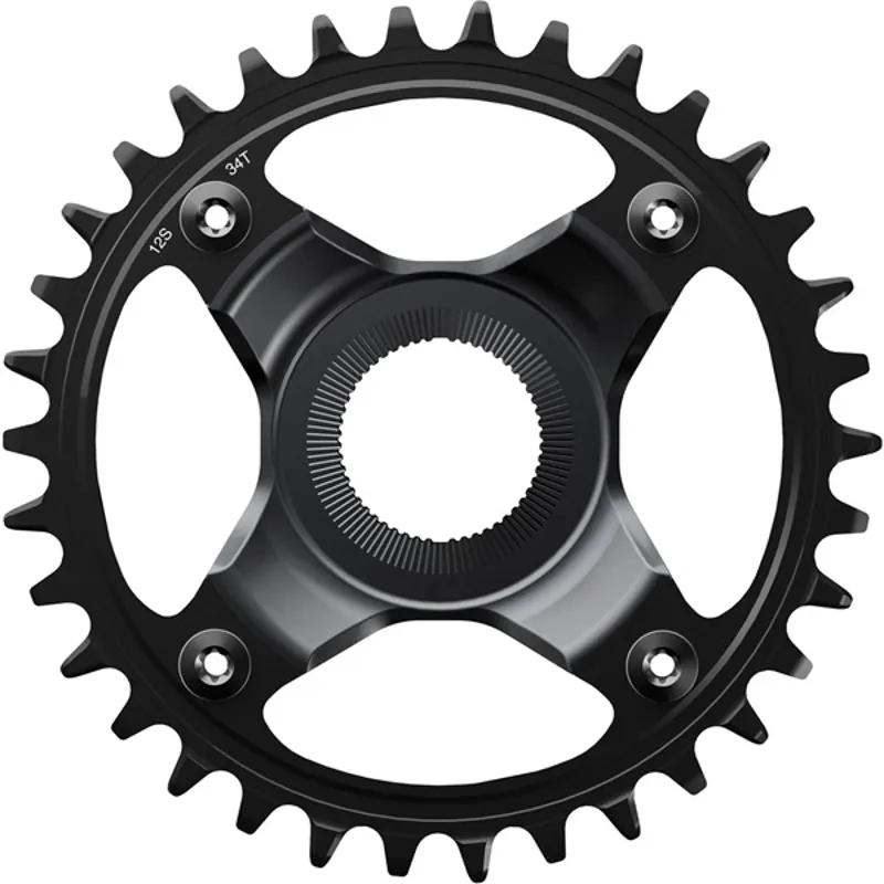Shimano SM-CRE80 Steps Chainring For FC-E8000 E8050 - Black-3