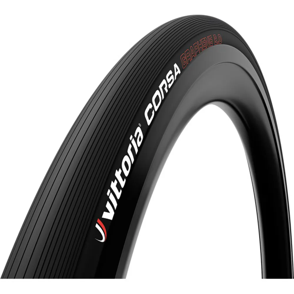 Vittoria Corsa 700x23c Fold Full Graphene 2.0 Tyre - Black