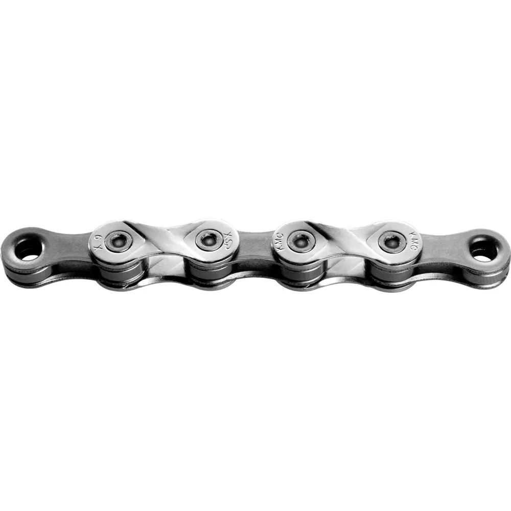 KMC X9 9 Speed Link Chain - Silver Grey