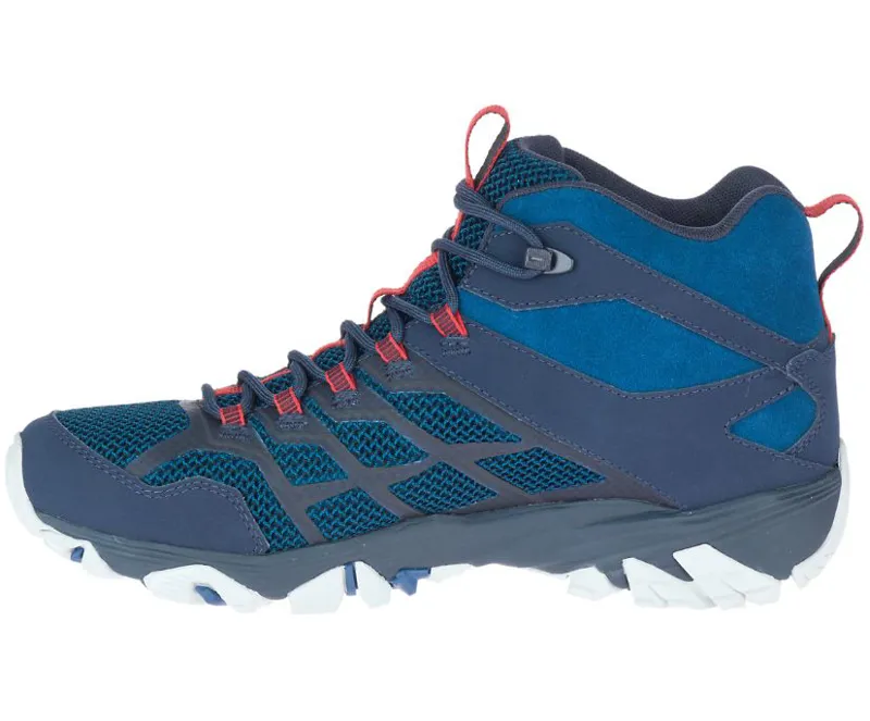 Merrell Mens Moab FST 2 Mid GORE-TEX Hiking Boot - Sailor Blue-2
