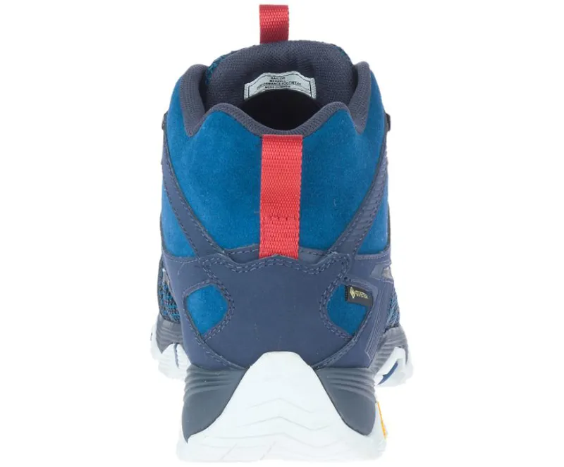 Merrell Mens Moab FST 2 Mid GORE-TEX Hiking Boot - Sailor Blue-3