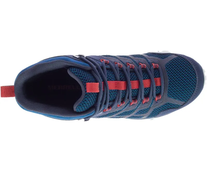 Merrell Mens Moab FST 2 Mid GORE-TEX Hiking Boot - Sailor Blue-5