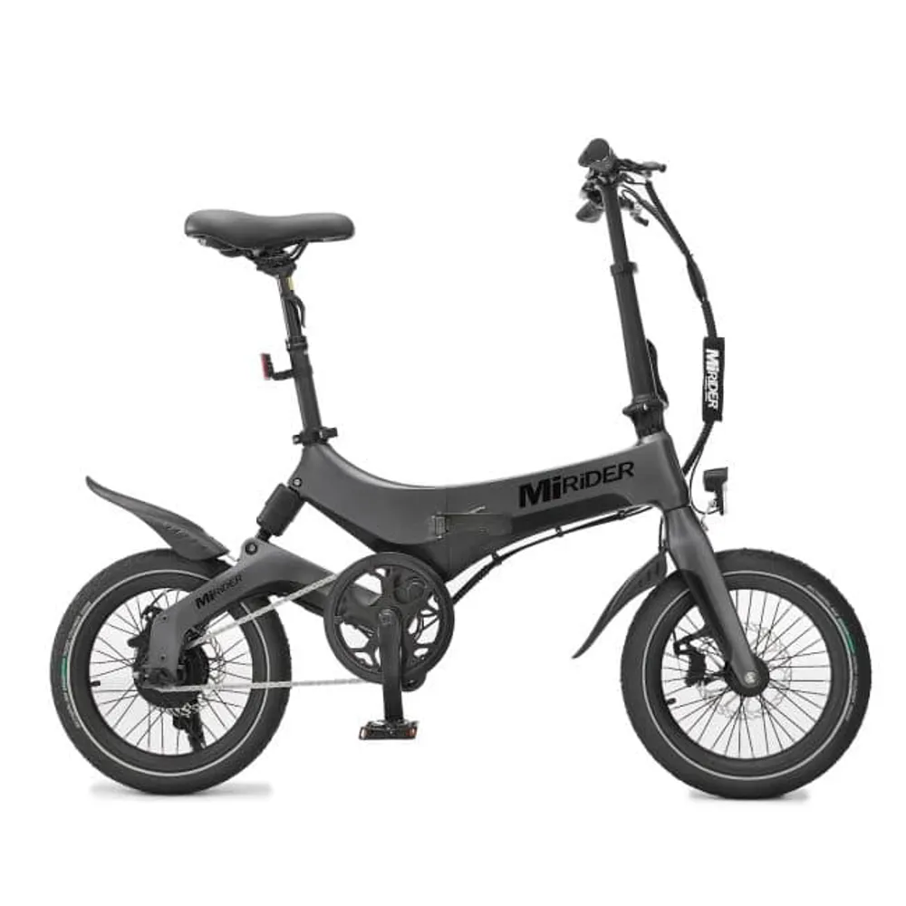 MiRider One Electric Folding eBike - Onyx Grey