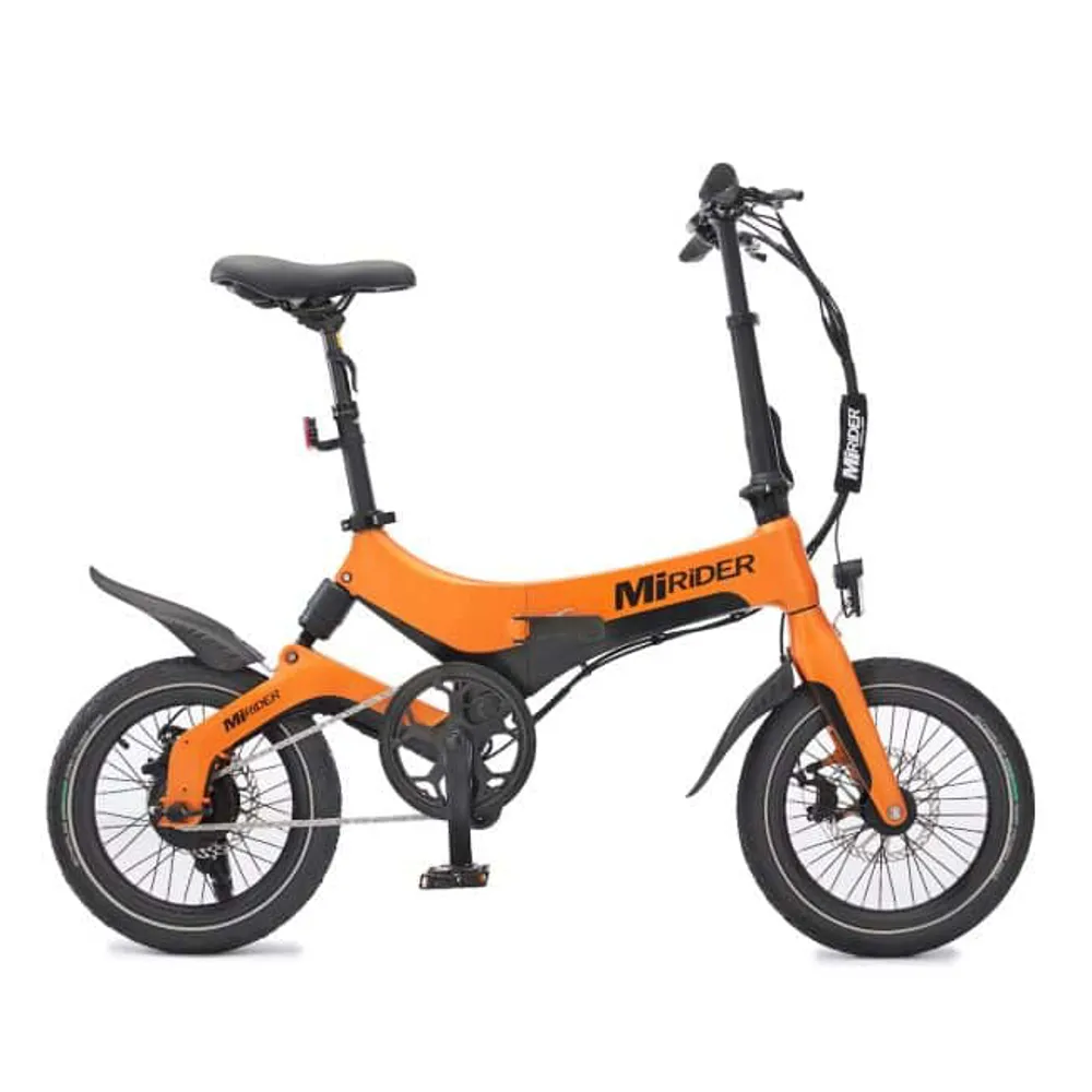 MiRider One Electric Folding eBike - Ember Orange