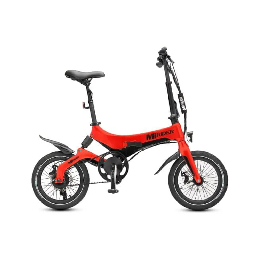 MiRider One GB3 Electric Folding eBike 7AH - Eclipse Red