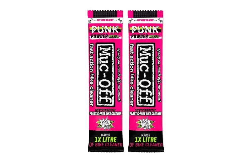 Muc-Off Punk Powder Bike Cleaner - 4 Pack and Bottle for Life Bundle-2
