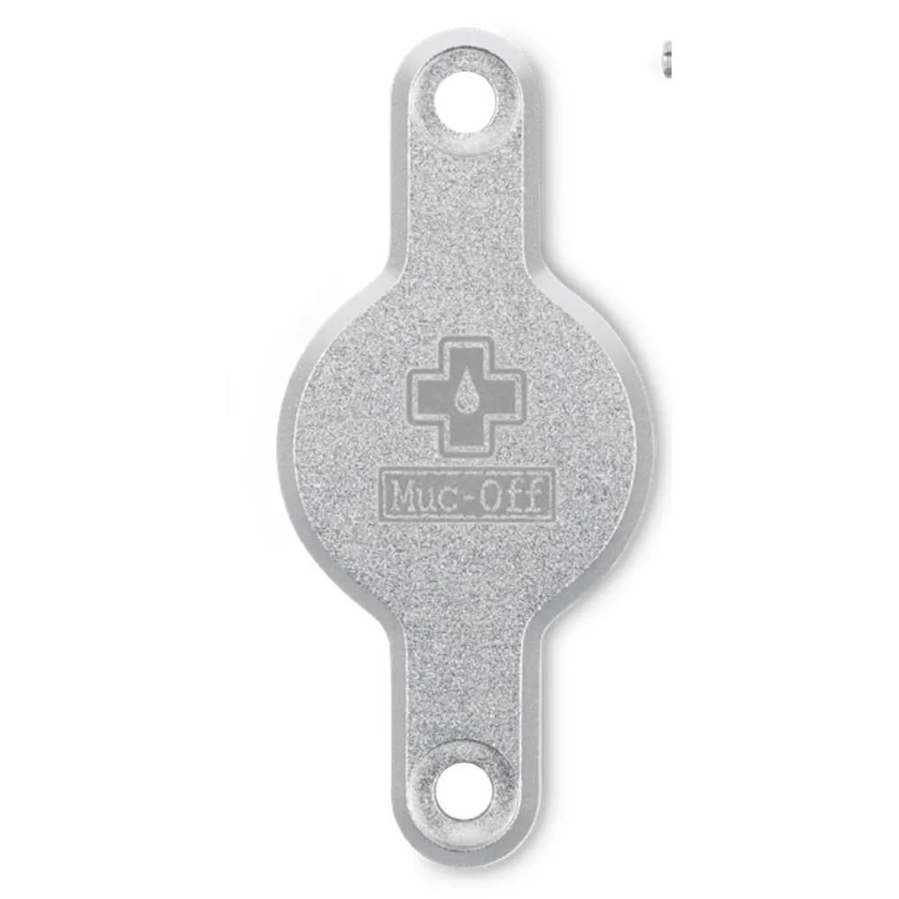 Muc-Off Secure Apple AirTag Holder - Silver