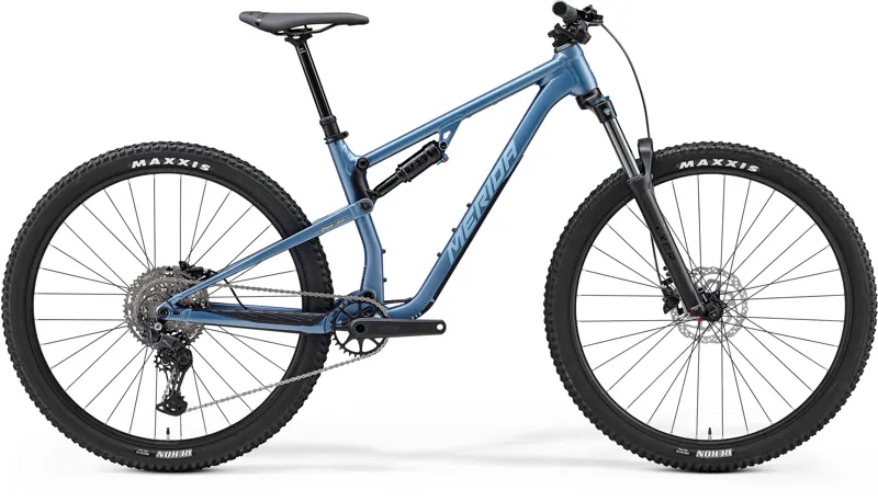 2024 Merida One-Twenty 300 Full Suspension Mountain Bike - Blue