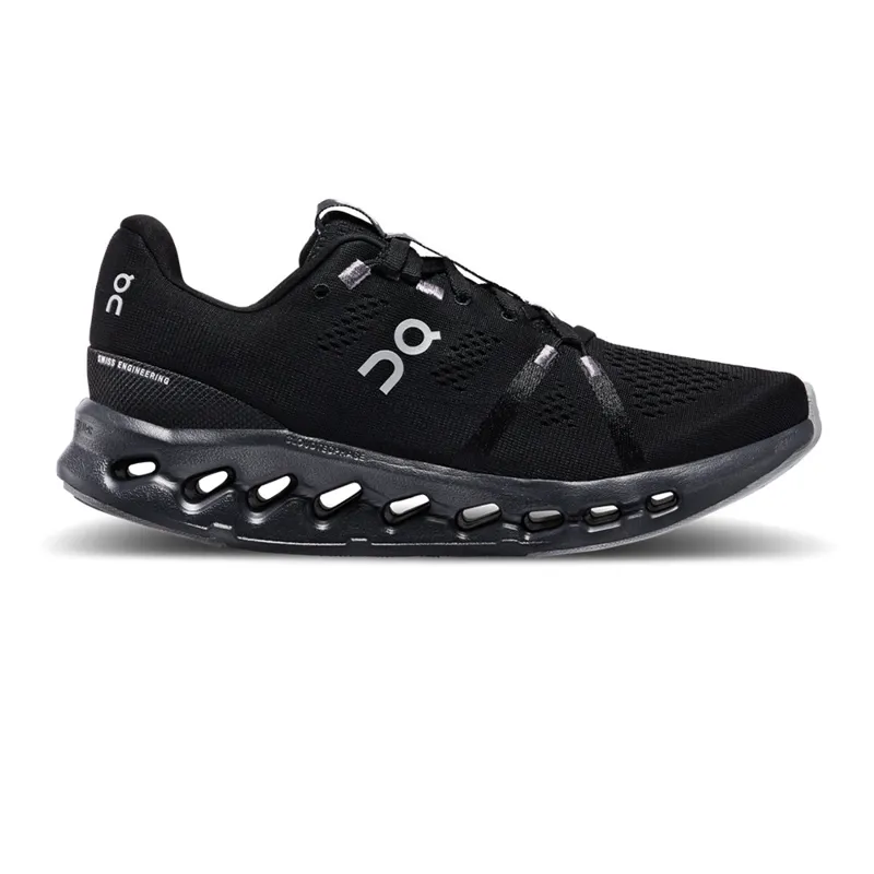 On Cloudsurfer Womens Road Running Shoes - All Black