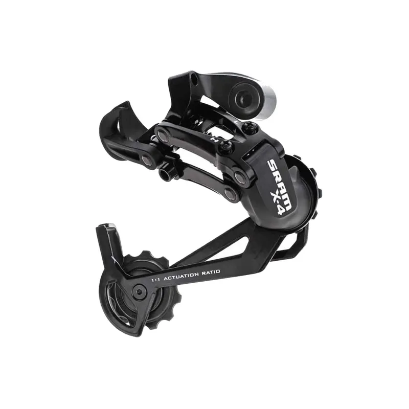 SRAM x4 Rear 7/8/9 Spd Long Cage Derailleur - Black