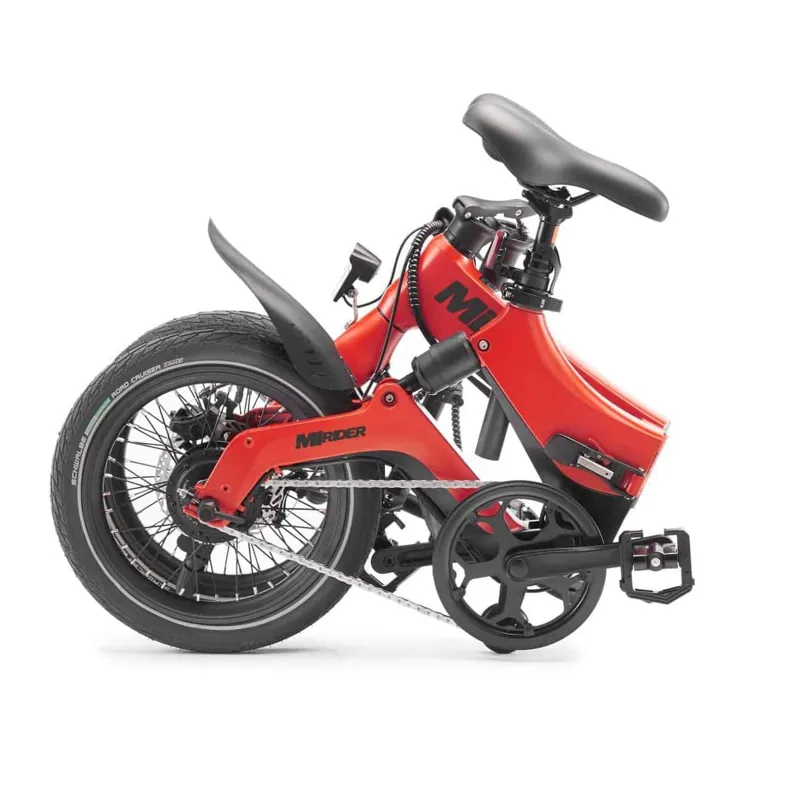 MiRider One Electric Folding eBike - Eclipse Red-7
