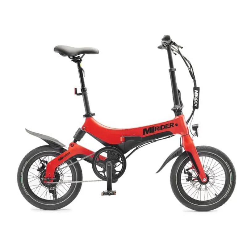 MiRider One Electric Folding eBike - Eclipse Red