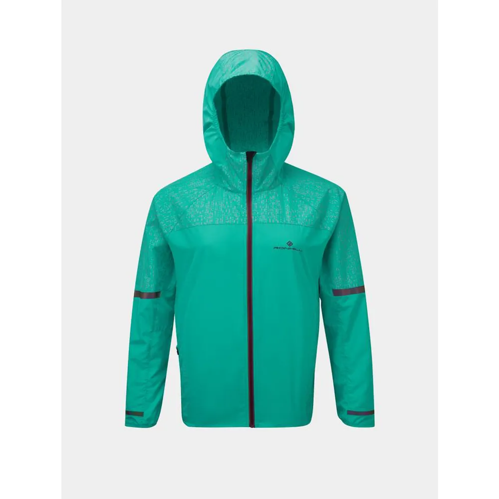 Ronhill Womens Life Nightrunner Jacket - Jade Grape Reflect