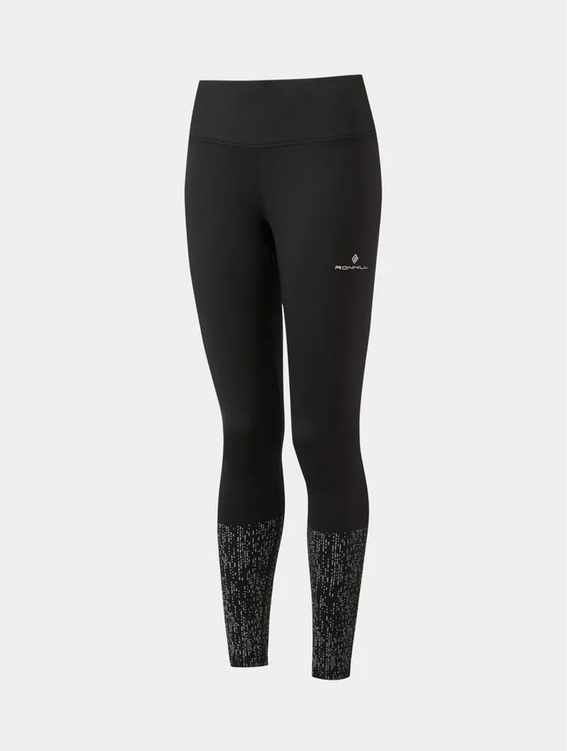 Ronhill Womens Life Night Runner Tight - Black