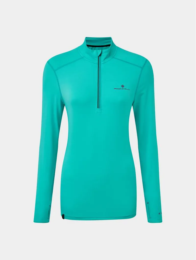 Ronhill Womens Tech Thermal Half Zip Tee - Jade Grape