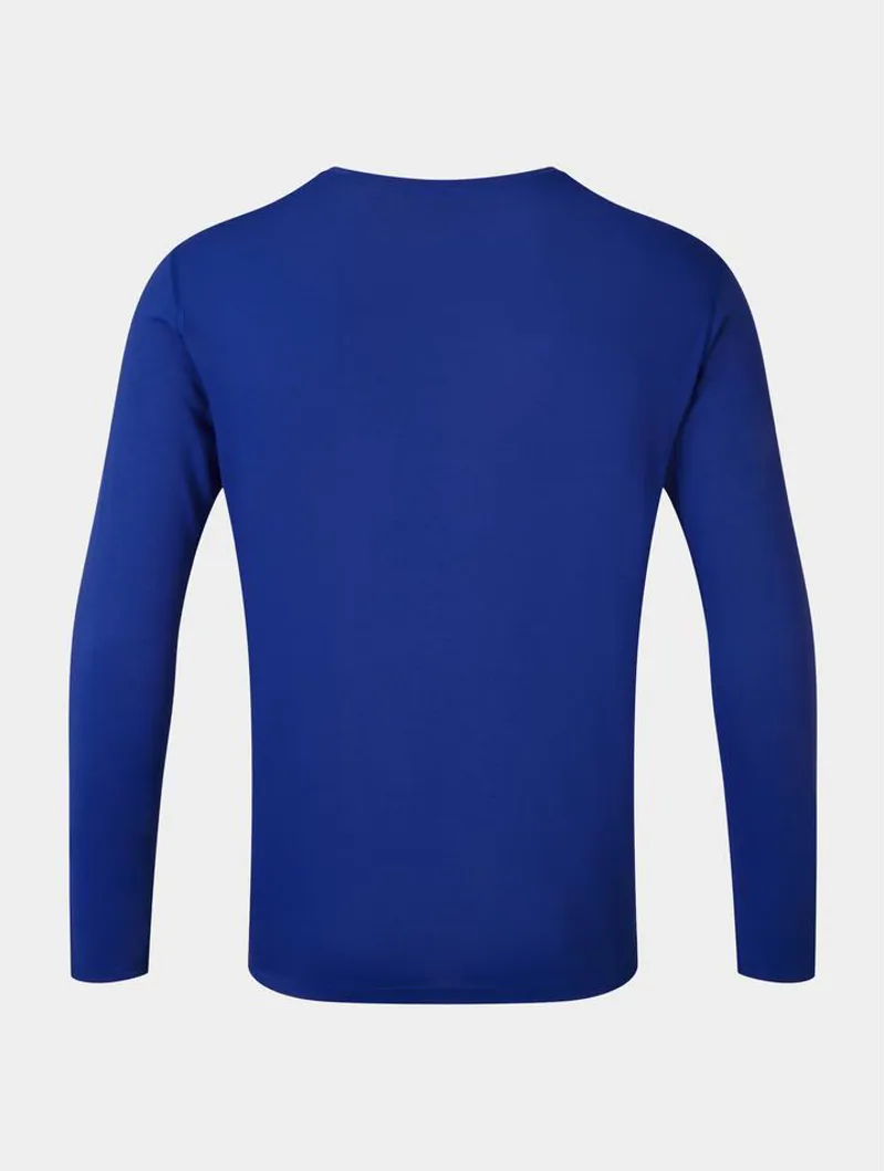 Ronhill Mens Core Long Sleeve Tee - Cobalt Honolulu-1