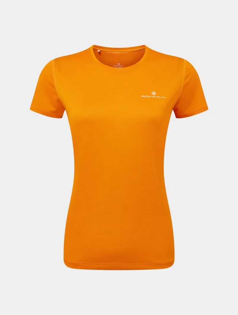 Ronhill Womens Tech SS Tee - Spice Vanilla