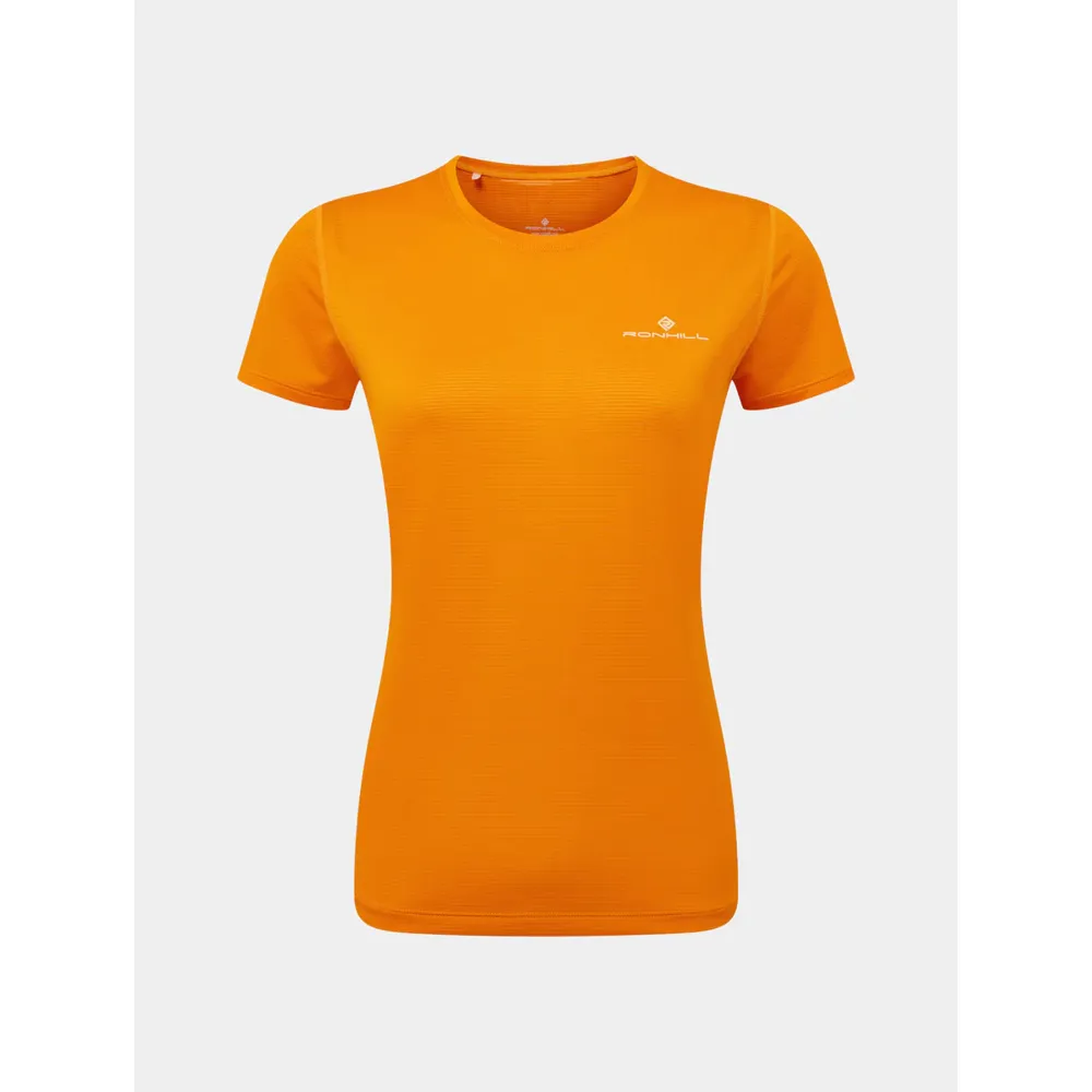 Ronhill Womens Tech SS Tee - Spice Vanilla