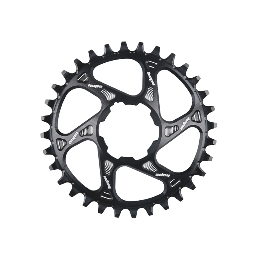 Hope Spiderless 12Spd Retainer Ring - Shimano - 34T - Black