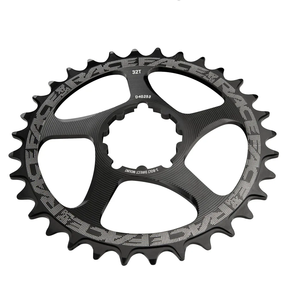 Race Face 3 Bolt Compatible Direct Mount Chainring - Black