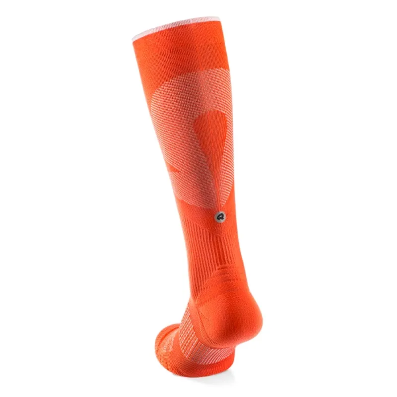 Rockay Vigor Compression Running Socks - Orange White-1