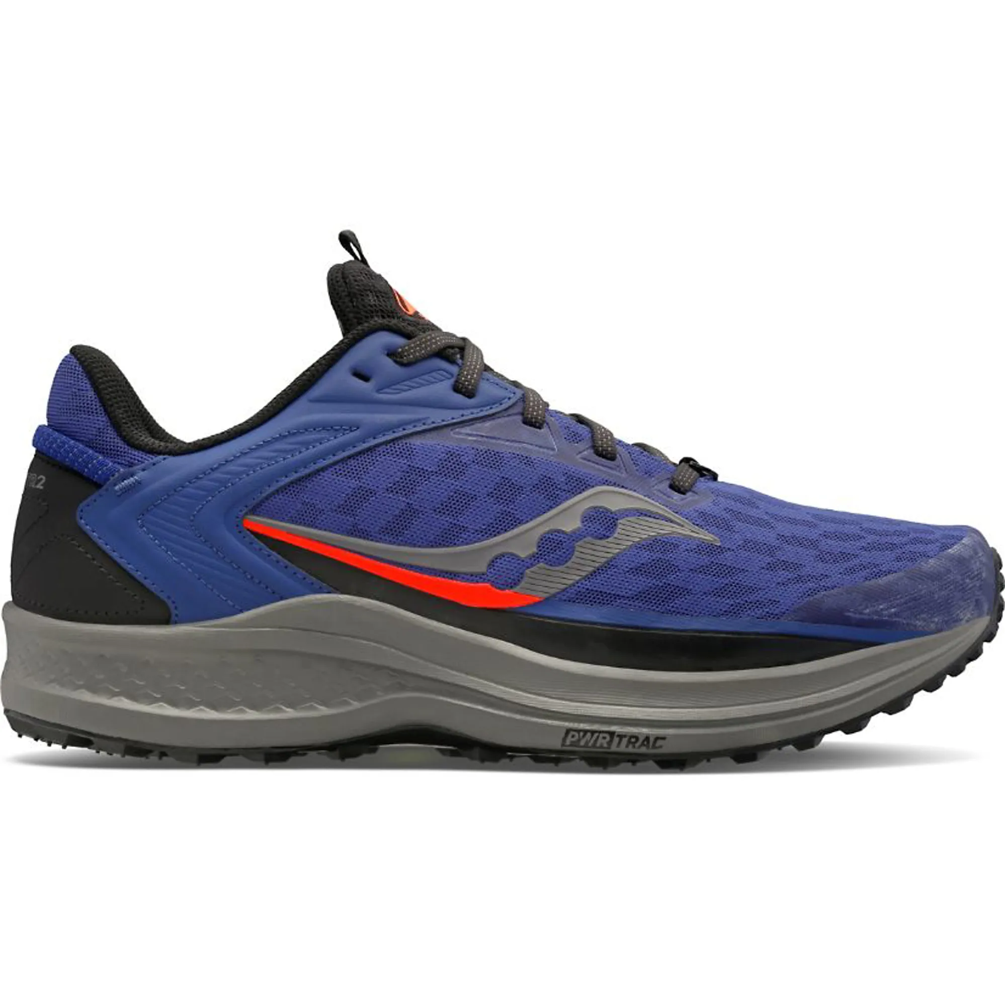 Saucony Canyon TR2 Trail Running Shoes Blue Sapphire Vizired