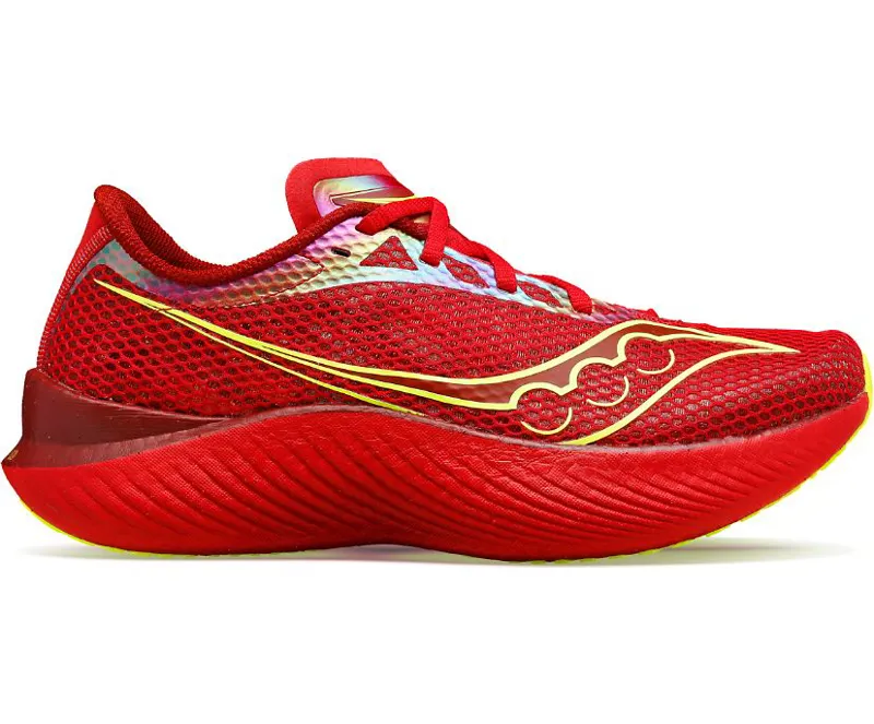 Saucony Endorphin Pro 3 Road Running Shoes - Red Poppy