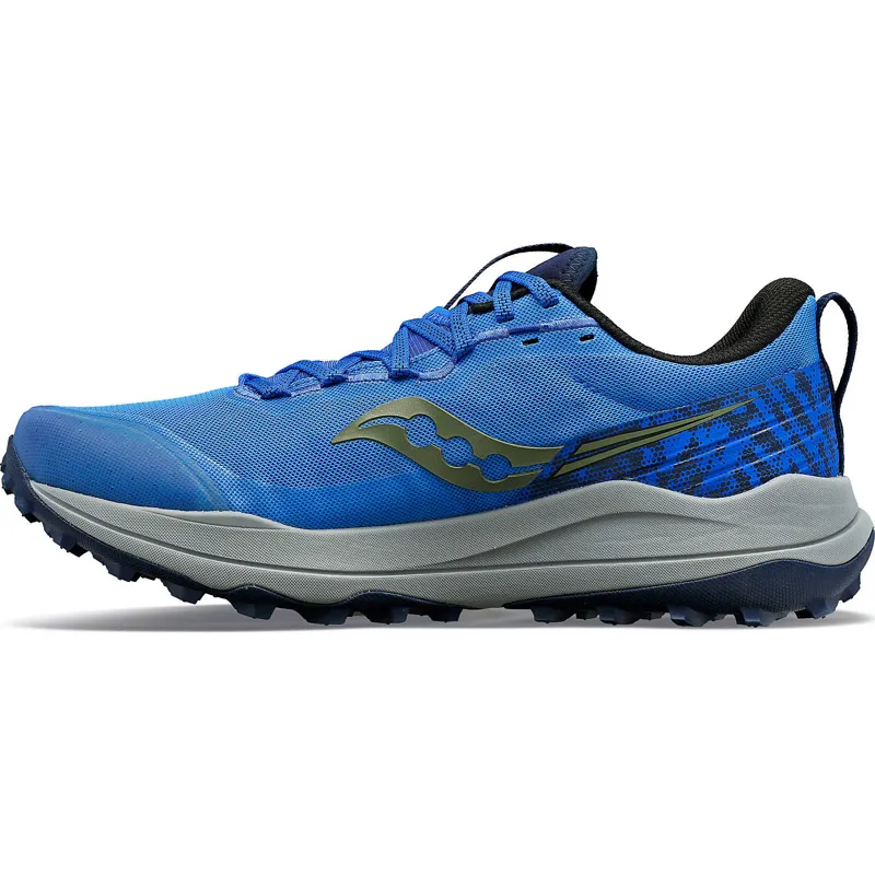 Saucony Xodus Ultra 2 Trail Running Shoes - Superblue Night-1