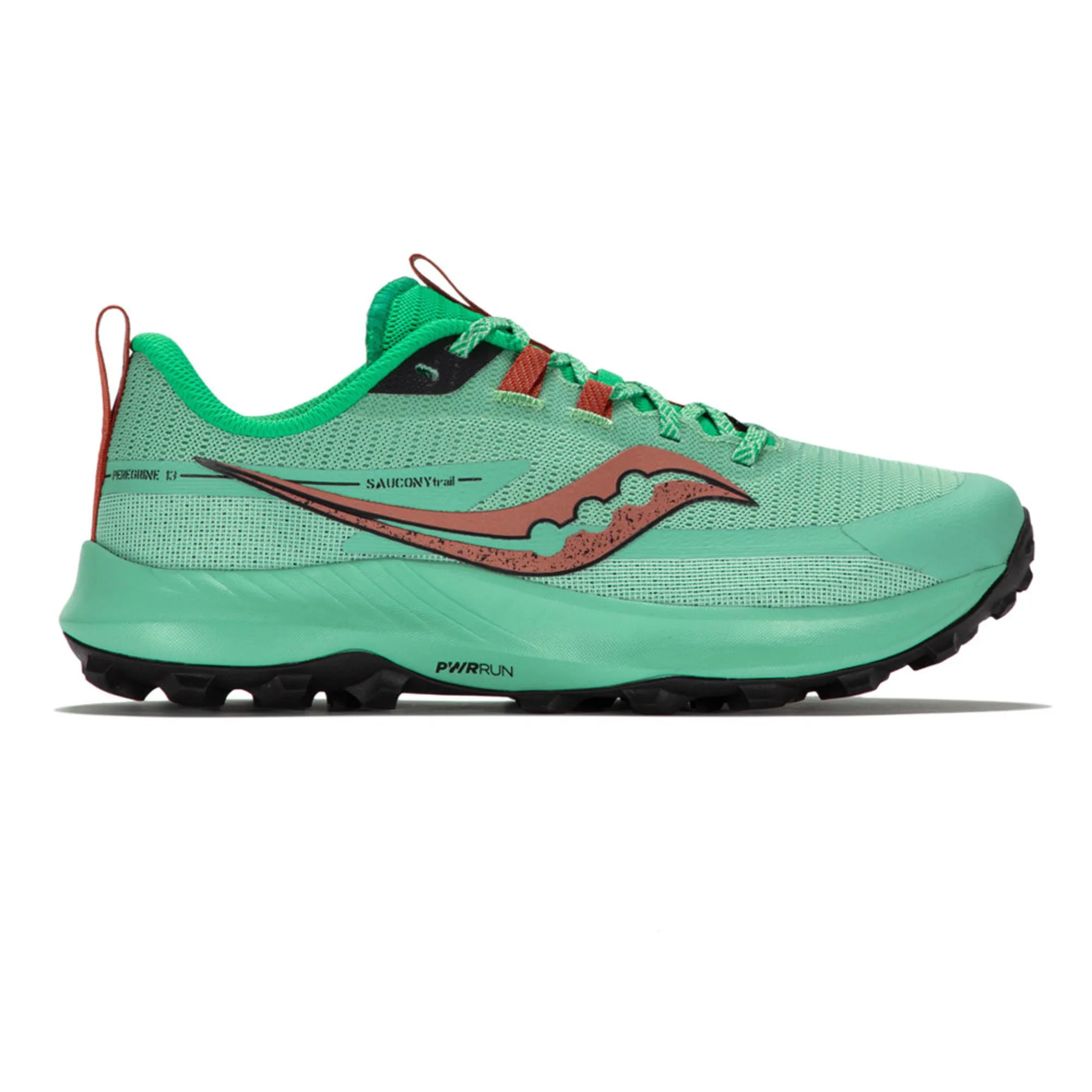 Saucony Peregrine 13 Womens Trail Running Shoes Sprig Canopy