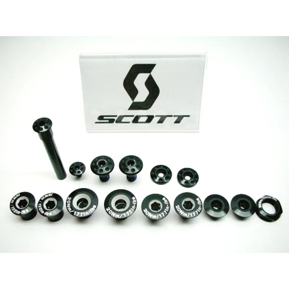 Scott Screw Set Black Spark Scale Genius Models from 2012 Onwards