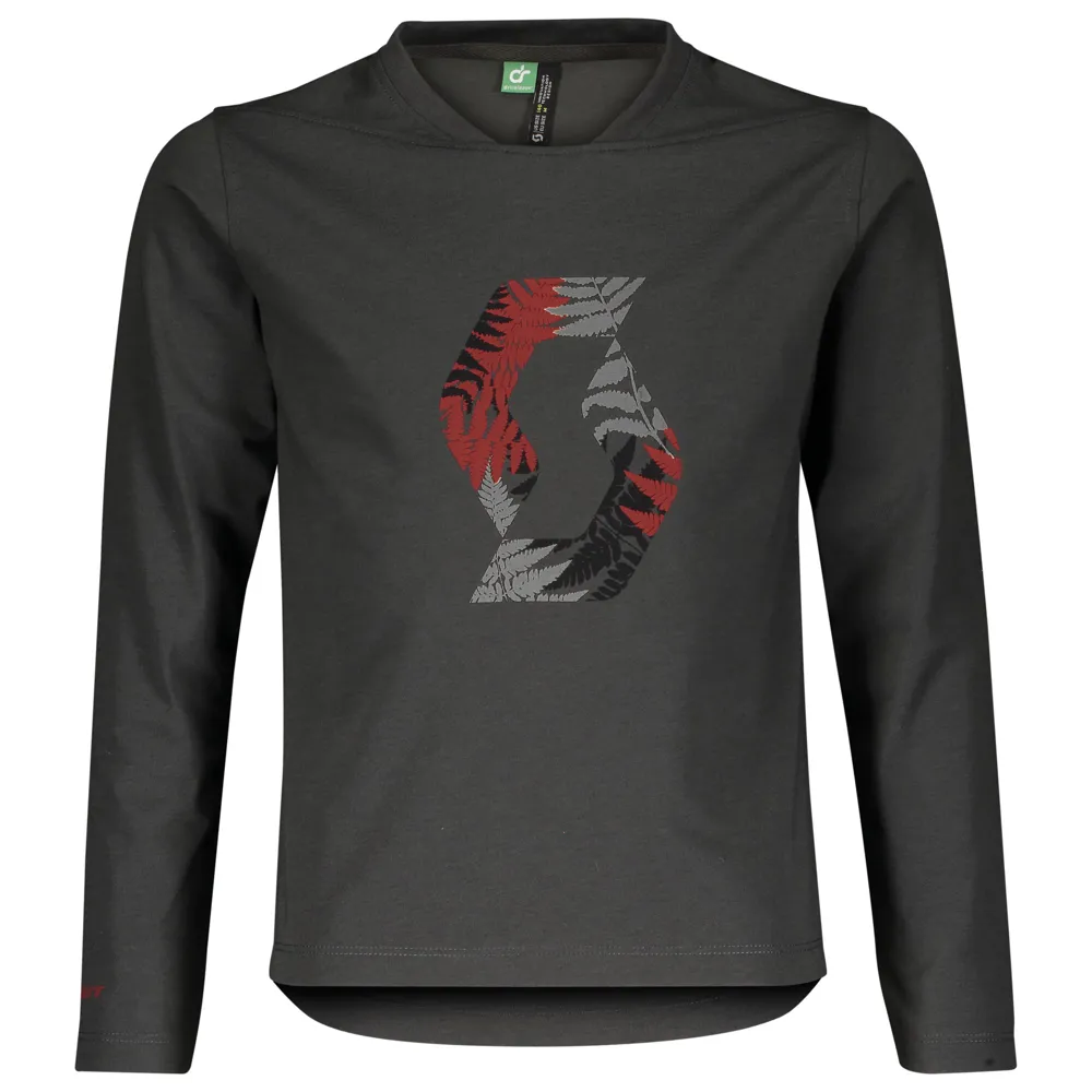 Scott Trail Dri Junior Long Sleeve Shirt - Black