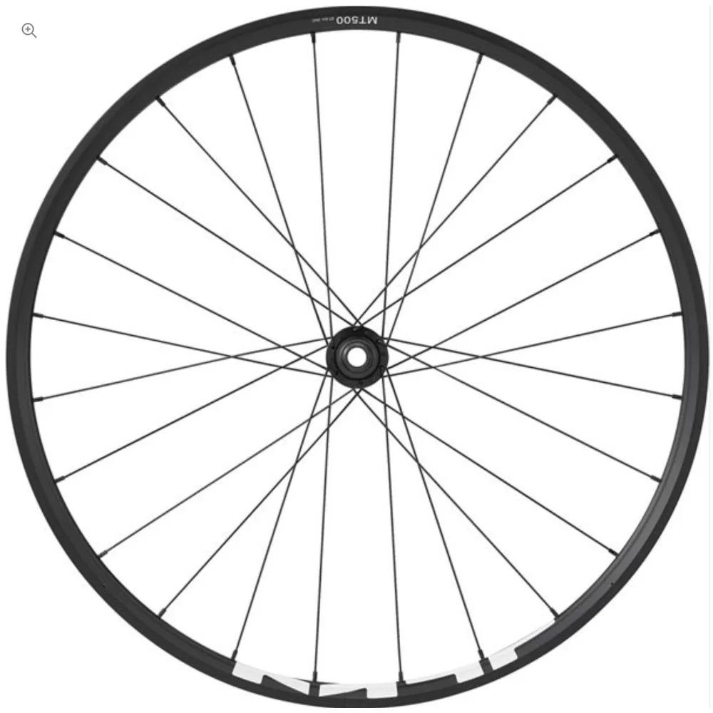 Shimano WH-MT500 MTB wheel 29 135 mm Q/R rear black
