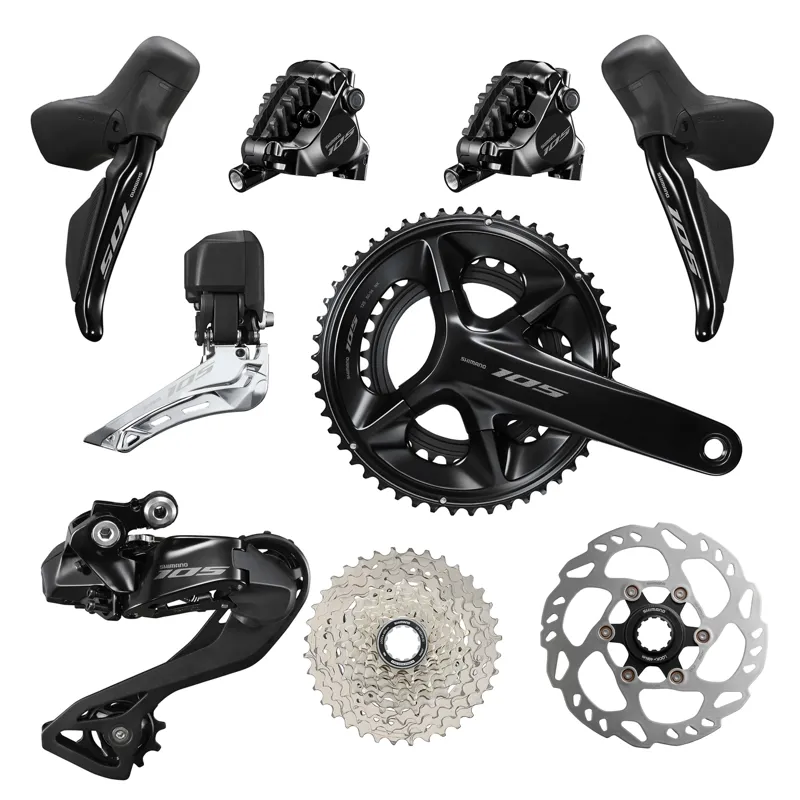 Shimano 105 R7100 Di2 12spd Groupset 172.5 50/34