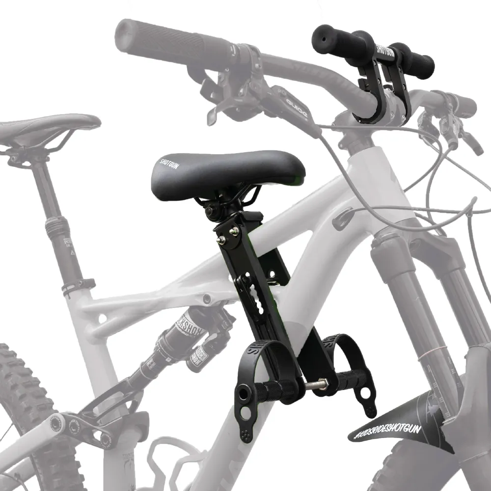Shotgun Child Bike Seat and Handlebars Combo