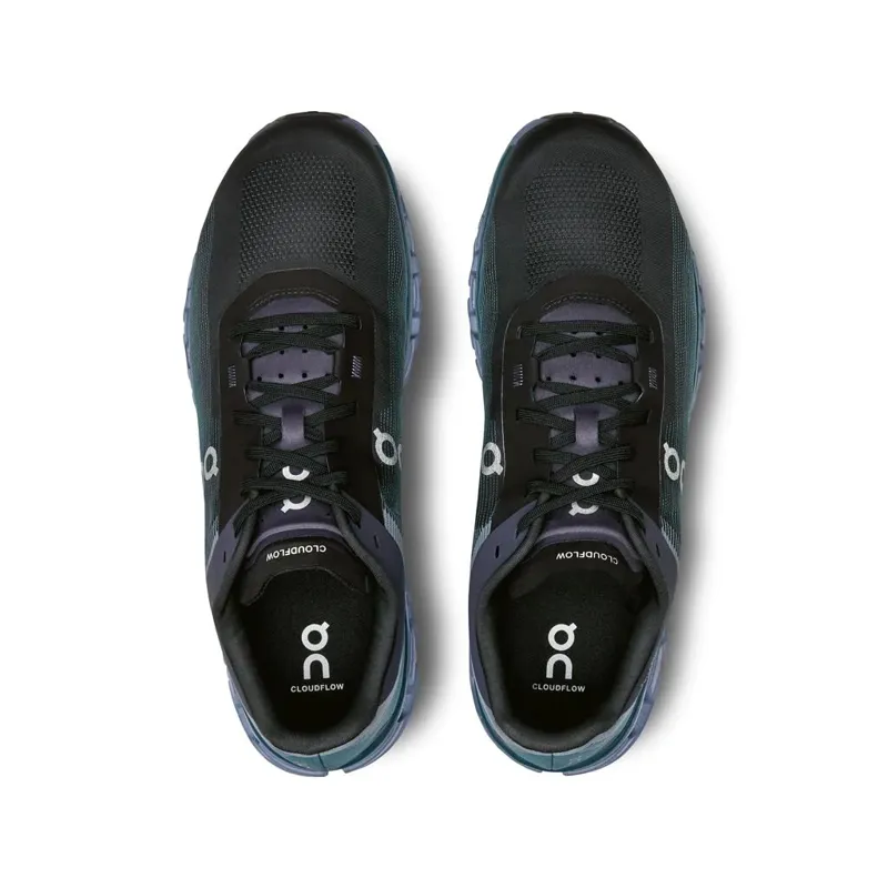 On Running Cloudflow 4 Road Running Shoes - Black Storm-4