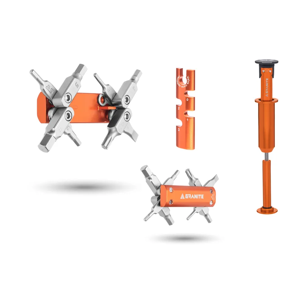 Granite Stash Steerer Tube Multi-Tool - Orange