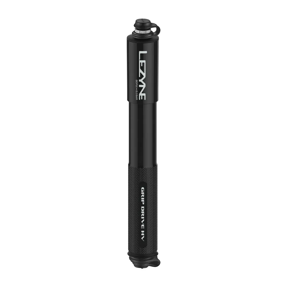 Lezyne Grip Drive HV Hand Pump - Black Medium