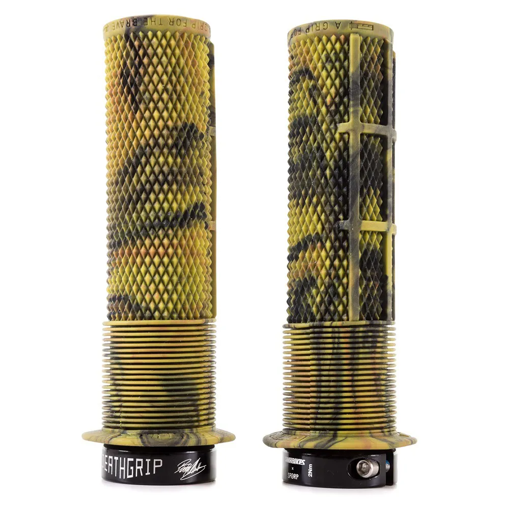 DMR Brendog Flange Death Grip - Yellow Camo