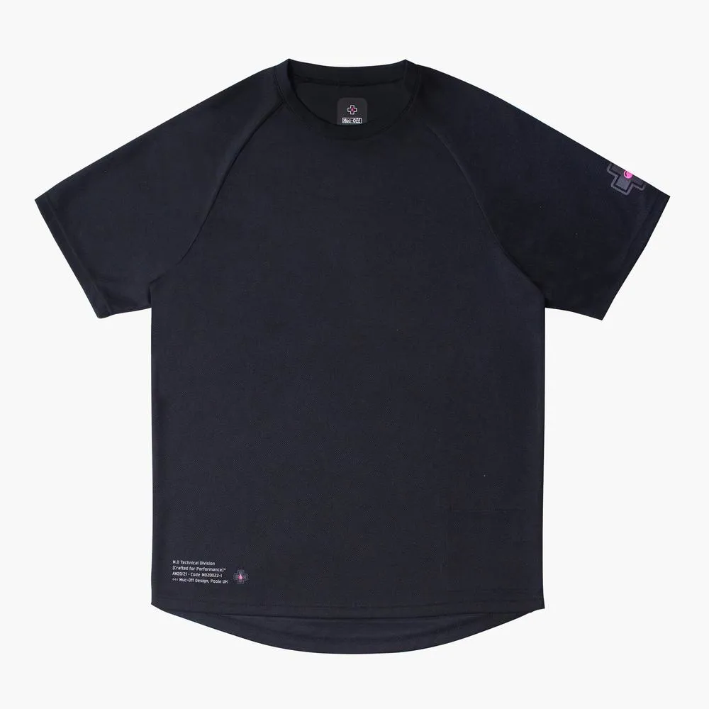 Muc-Off Short Sleeve Riders Jersey - Black